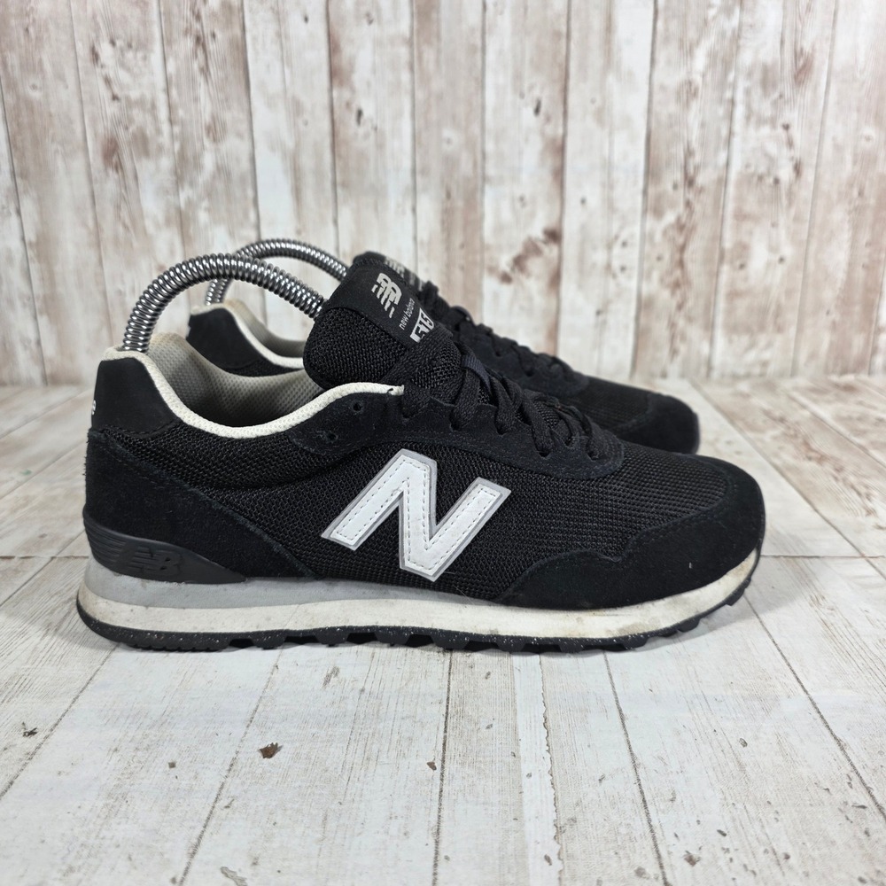 New Balance 515 Womens Sneakers Black White WL515BLK Size 7